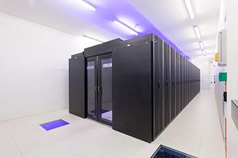 Het datacenter Kolo, waar onze webhosting-servers staan